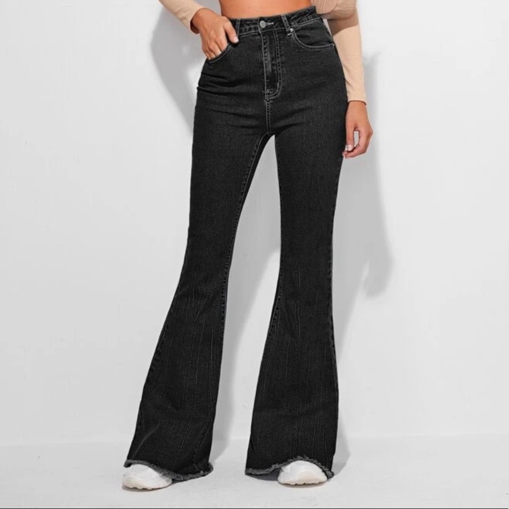 Black Bell Bottoms